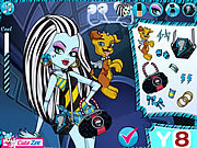 Игра Le Monster High - la coiffure de Frenki la Matte